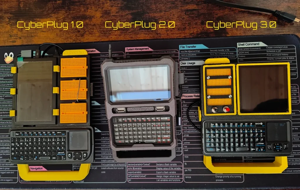 CyberPlug: o cyberdeck com Raspberry Pi feito para criar e testar eletrônicos em qualquer lugar