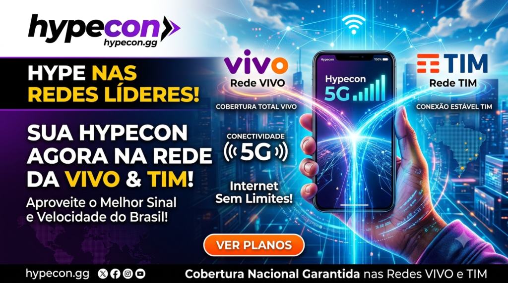 Conheça a Hypecon: A Operadora Feita para o Público Gamer e Conectado